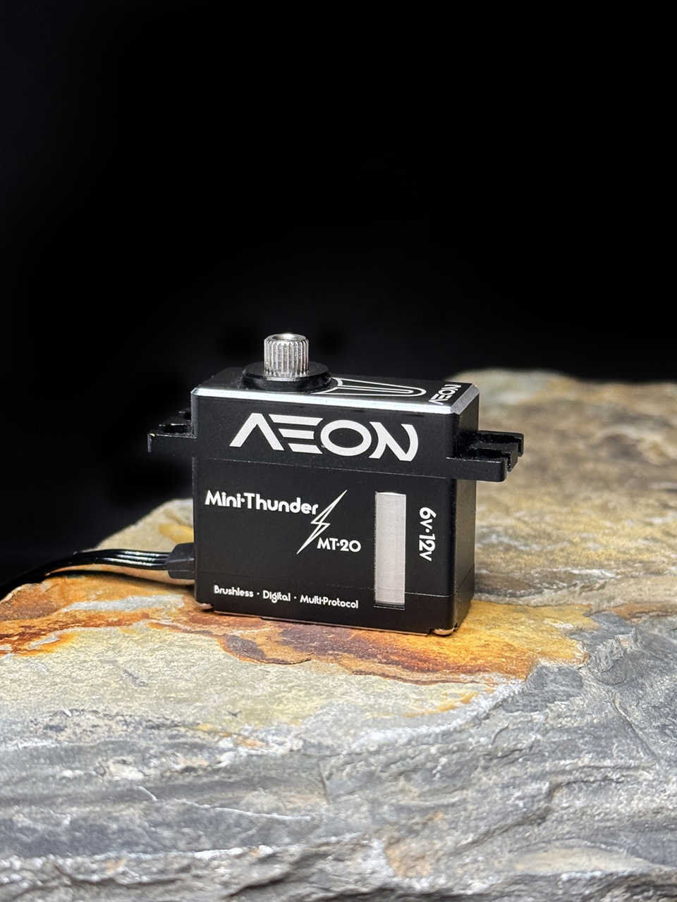 Aeon RC Thunder MT-20 Brushless, Multi-Protocol, Event-Driven 6V-12V Programmable Mini Servo